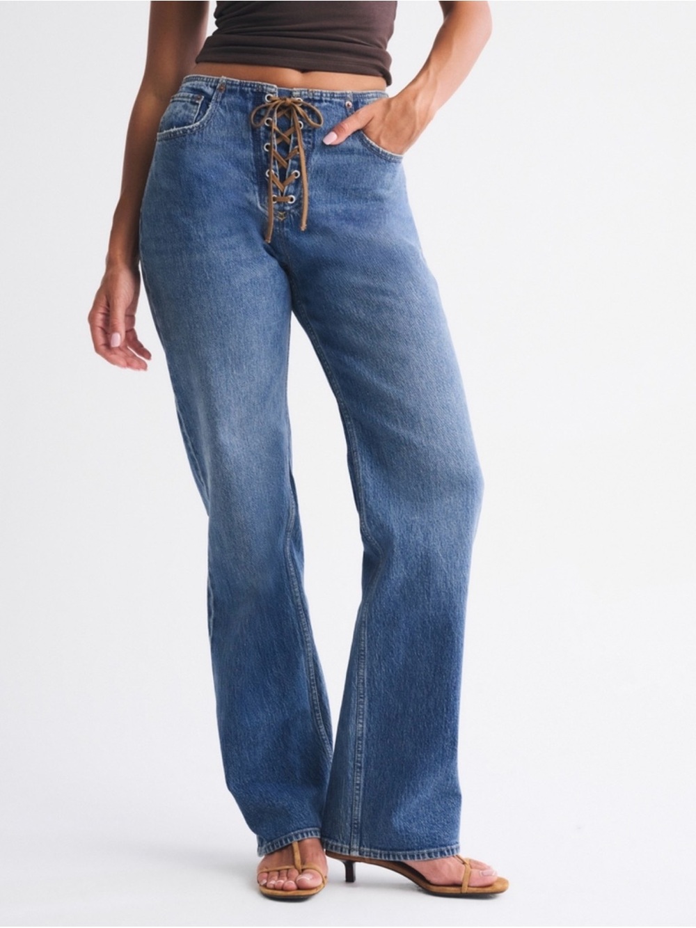Abercrombie Curve Love 90s Relaxed Fit Jeans